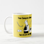 Mug de dessin des services électriques (Gauche)