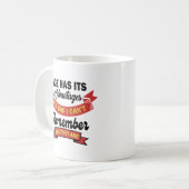 Mug de devis de vieillissement amusant - Certifié  (Devant gauche)