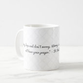 Mug de devis motivationnel - Commencez votre journ (Devant gauche)