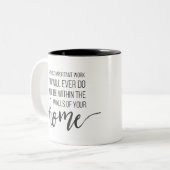Mug de devis motivationnel pour les mères et les é (Devant gauche)
