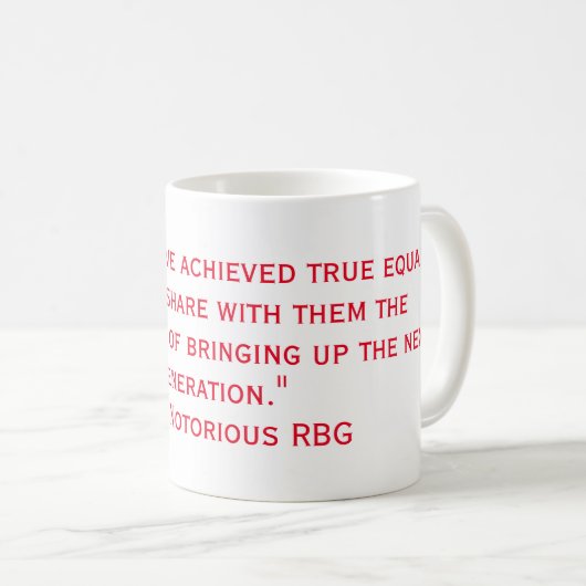 Mug de devis RBG notoire (Devant droit)