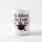 Mug de diplôme inspirationnel (Centre)