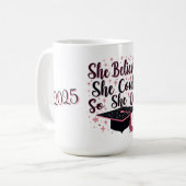 Mug de diplôme inspirationnel (Devant gauche)