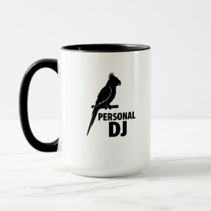 Mug de DJ Personnel Perroquet Drôle pour les Propr