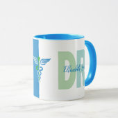 Mug de doctorat personnalisé (Devant droit)