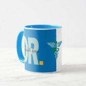 Mug de doctorat personnalisé (Devant gauche)