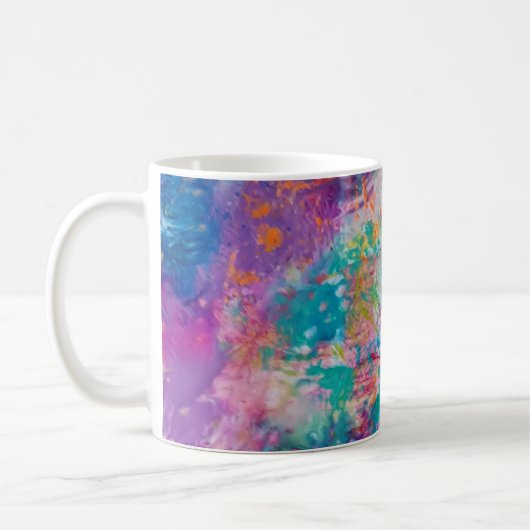 Mug de douches arc-en-ciel (Gauche)
