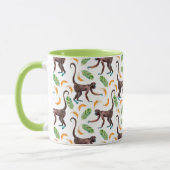 Mug De doux singes qui jonglent avec des bananes (Gauche)