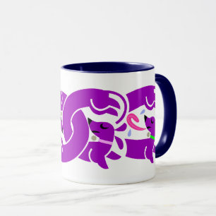 Mug de Doxies pourpres tordues
