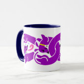 Mug de Doxies pourpres tordues (Devant gauche)