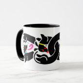 Mug de Doxies tordues noires (Devant gauche)