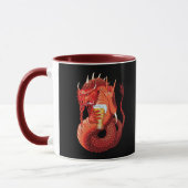 Mug de dragon à boire de la bière (Gauche)