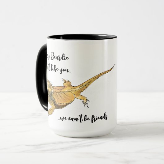 Mug de dragon à poils (Devant gauche)