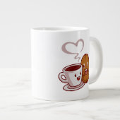 Mug de duo unique et joyeuse (Devant droit)