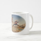 Mug De faisans grande chasse en haut - à la ferme (Devant droit)