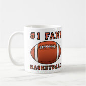 Mug de fan de basket-ball pas drôle ou bug de voya (Gauche)