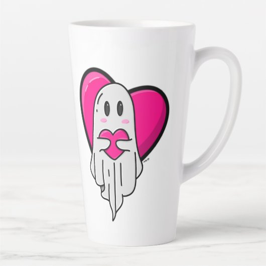 Mug de fantôme d'amour éffrayant (Droite)