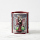 Mug de fées de Noël par Molly Harrison (Centre)