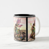 Mug de fées et de dragons par Molly Harrison (Devant droit)
