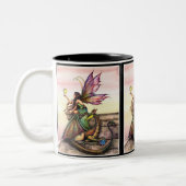 Mug de fées et de dragons par Molly Harrison (Gauche)