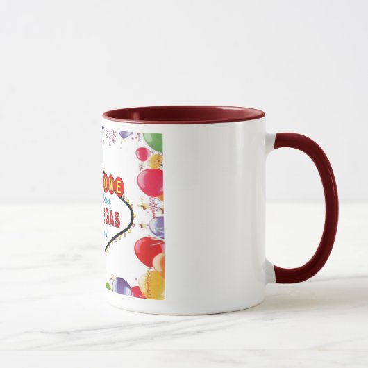 Mug de fête de Las Vegas (Droite)