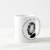 Mug de fête pour le roi du couronnement Charles II (Devant droit)