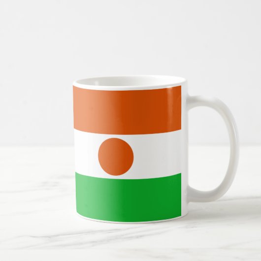 Mug de Fierté du drapeau du Niger (Droite)