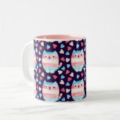 Mug de fierté transgenre de chat (Devant gauche)