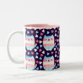 Mug de fierté transgenre de chat (Gauche)