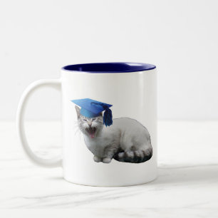 Mug de fin d'études de chat