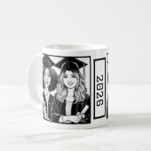 Mug de fin d'études des meilleurs amis 2026 (Devant gauche)