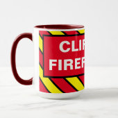 MUG DE FIREFIGHTER À LA FALADE (Gauche)