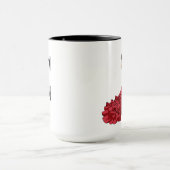 Mug de flamenco monogramme personnalisé (Centre)