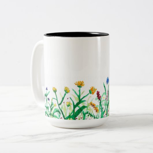 Mug de fleur (Devant gauche)