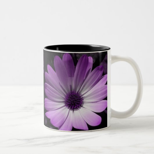 Mug de fleur pourpre (Droit)