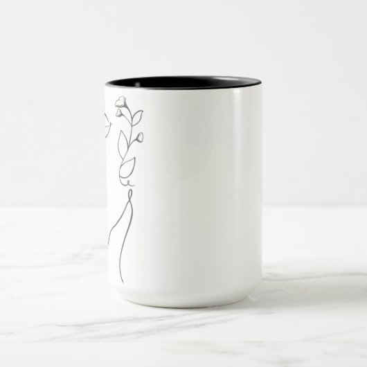 Mug de fleurs (Centre)