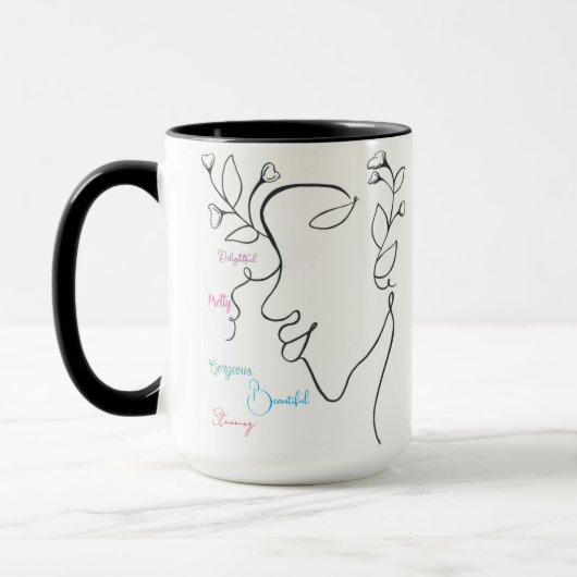 Mug de fleurs (Gauche)