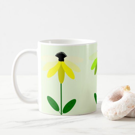 Mug de fleurs (Avec donut)