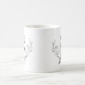 MUG DE FLEURS BLANCHES MAMA (Centre)
