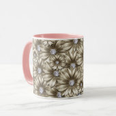 Mug de fleurs de diamant (Devant gauche)