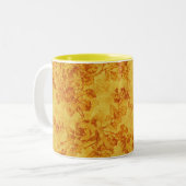 Mug de fleurs d'or (Devant gauche)