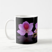 Mug de fleurs d'orchidées personnalisé pour MOM (Gauche)