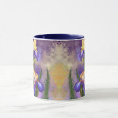 Mug de fleurs Iris pourpres (Centre)