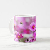Mug de fleurs roses douces (Devant gauche)
