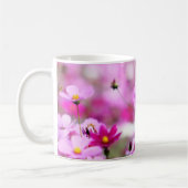 Mug de fleurs roses douces (Gauche)