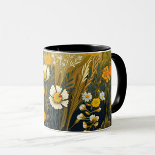 Mug de Fleurs sauvages d'automne fantastique