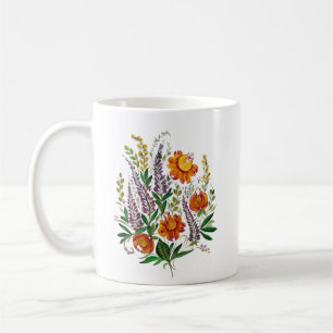 Mug de fleurs ukrainiennes