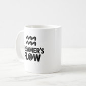Mug de flux de Dreamer - Aquarius Zodiac Cup (Devant gauche)