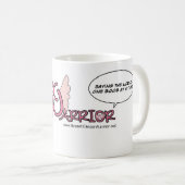 Mug de fonctionnaire le café et le thé de guerrier (Devant droit)