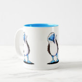 Mug de fond pied bleu (Devant gauche)